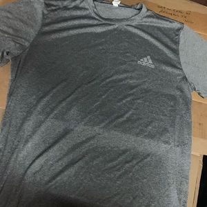 Men’s grey adidas Dri fit